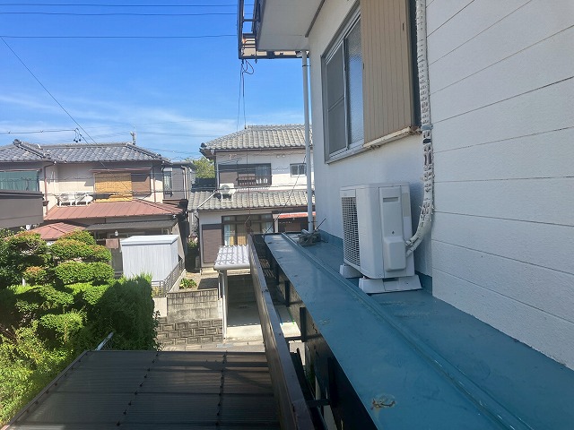 2階の外壁も確認